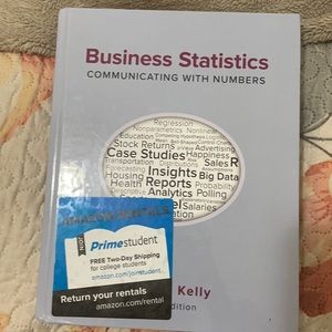 Business Statistics: Communicating with Numbers
4th Edition